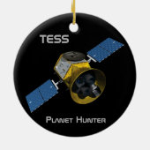 TESS Planet Hunter Spacecraft Keramik Ornament (Hinten)