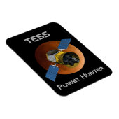 TESS Planet Hunter Spacecraft Magnet (Rechte Seite)