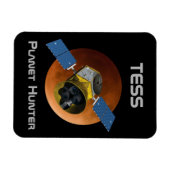 TESS Planet Hunter Spacecraft Magnet (Horizontal)