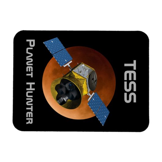 TESS Planet Hunter Spacecraft Magnet (Horizontal)