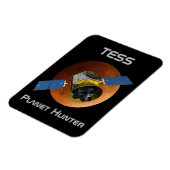 TESS Planet Hunter Spacecraft Magnet (Linke Seite)