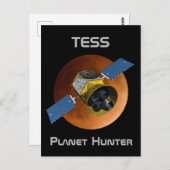 TESS Planet Hunter Spacecraft Postkarte (Vorne/Hinten)