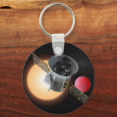 TESS Planet Hunter Spacecraft Schlüsselanhänger (Vorderseite)