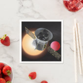 TESS Planet Hunter Spacecraft Serviette (Beispiel)