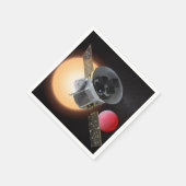 TESS Planet Hunter Spacecraft Serviette (Ecke)