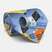 TESS Space Telescope Necktie Krawatte (Gerollt)
