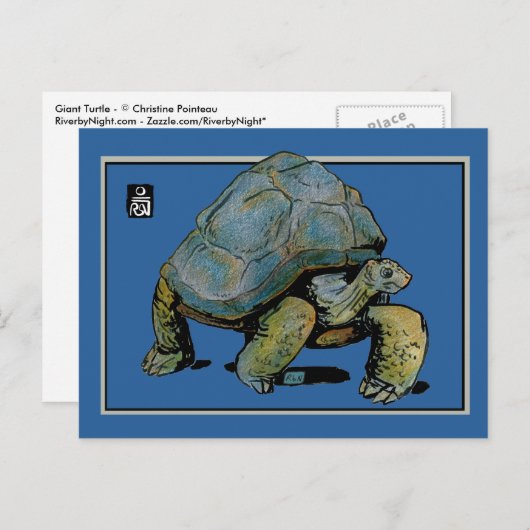 Tess The Riant Tor Postkarte (Vorne/Hinten)