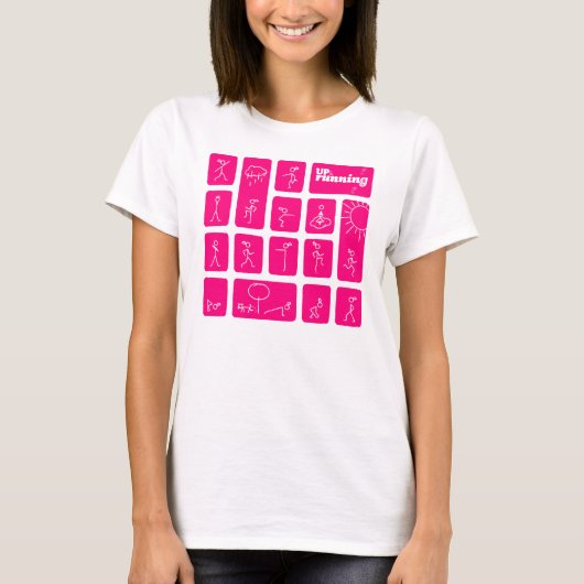 Tessa berühmte Strichmännchen T-Shirt (Vorderseite)