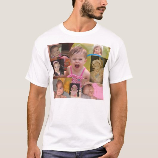 Tessa-Collage T-Shirt (Vorderseite)