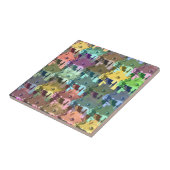 Tesselated Doge-Kunst-Keramik-Fliese Fliese (Seite)