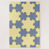 Tessellated Koch Snowflakes (Fraktal Muster) Puzzle (Vertikal)