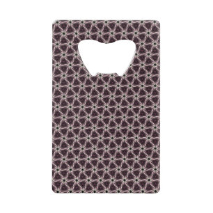 Tessellated Quilt Bottle Opener Geldbeutel Flaschenöffner