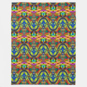 Tessellation Fleecedecke (Vorderseite)