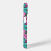Tessellierte Blume aus Hartglas Case-Mate iPhone Hülle (Rückseite / Rechts)