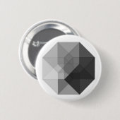 Tesseract (greyscale) button (Vorne & Hinten)