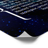 Tesseract Poster (Ecke)