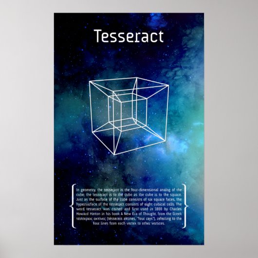 Tesseract Poster (Vorne)
