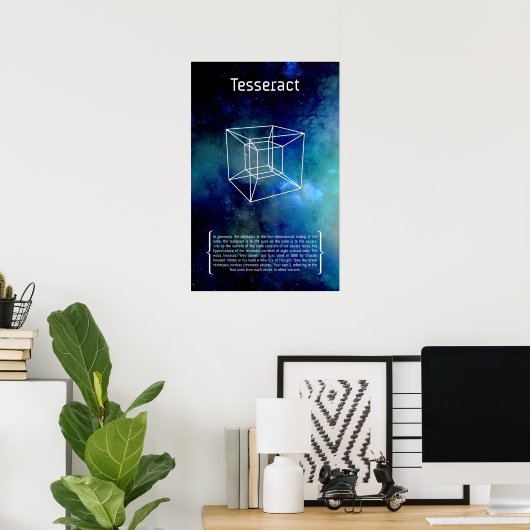 Tesseract Poster (Heimbüro)
