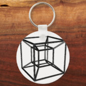 Tesseract Schlüsselanhänger (Vorderseite)