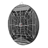 Tesseract Tesseract Body Fraktal drei Punkte Persp Dartscheibe (Vorderseite rechts)