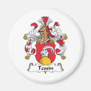 Tessin Familienwappen Magnet