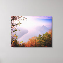 Tessin, Schweiz: Aussicht vom Monte Bre