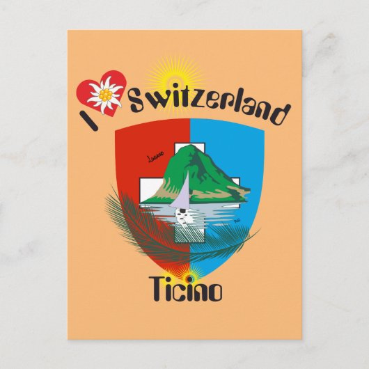 Tessin Svizzera / Tessin Schweiz Postkarte (Vorderseite)