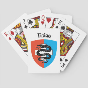 Tessin Svizzera / Tessin Spielkarten