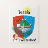 Tessin - Tessin - Schweiz - Svizzera Puzzles (Vertikal)