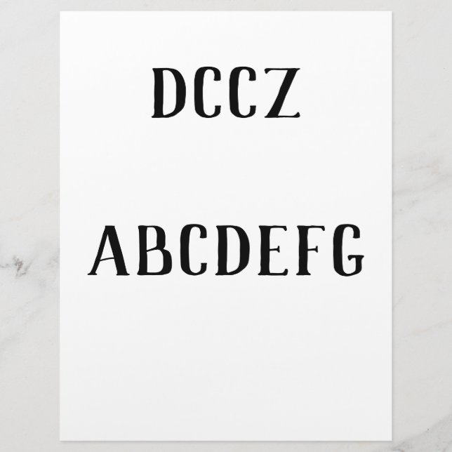 test briefbogen (Vorderseite)