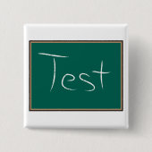 Test Chalkboard School Button (Vorderseite)