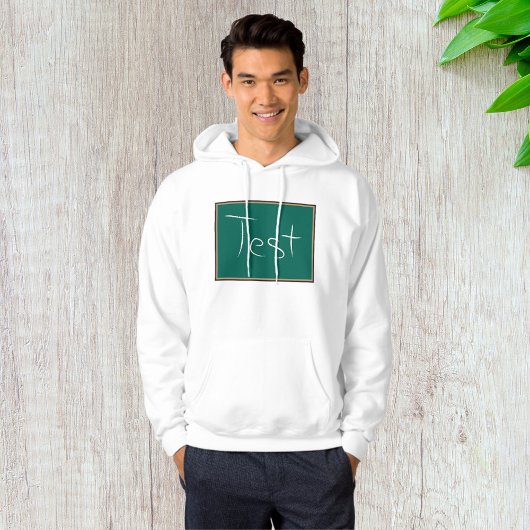 Test Chalkboard School Hoodie