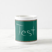 Test Chalkboard School Kaffeetasse (Mittel)