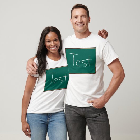 Test Chalkboard School T-Shirt (Unisex)
