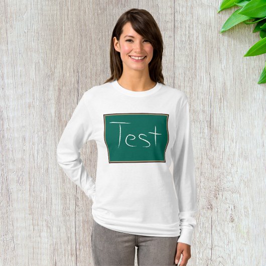 Test Chalkboard School T-Shirt