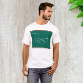 Test Chalkboard School T-Shirt