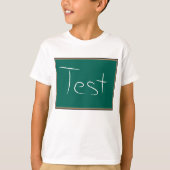 Test Chalkboard School T-Shirt (Vorderseite)