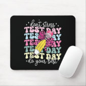 Test Day Couqette Bow Stift nicht Stress tun B Mousepad (Mit Mouse)