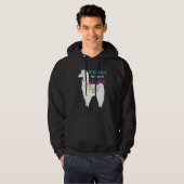 Test Day No Prob Llama Lehrer Test Hoodie (Vorne ganz)