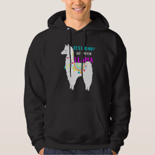 Test Day No Prob Llama Lehrer Test Hoodie