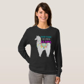 Test Day No Prob Llama Lehrer Test T-Shirt (Vorne ganz)