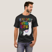 Test Day No Probllama Llama Lehrer Testing Day Te T-Shirt (Vorne ganz)