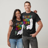 Test Day No Probllama Llama Lehrer Testing Day Te T-Shirt (Unisex)