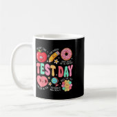 Test Day Rock The Test Testing Day Motivational Te Kaffeetasse (Links)