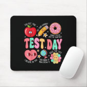 Test Day Rock The Test Testing Day Motivational Te Mousepad (Mit Mouse)