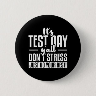 Test Day School Examination Button