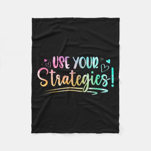 Test Day State Testing Exam Teacher Student Motiva Fleecedecke (Vorderseite)