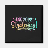 Test Day State Testing Exam Teacher Student Motiva Magnet (Vorne)