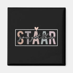 Test Day Teacher Exam Leopard Testtag Sie Got Magnet
