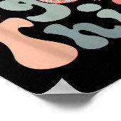 Test Day Teacher Shirt Motivational Testing Day St Poster (Ecke)